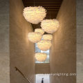 Modern Nordic Feather E27 Pendant Light